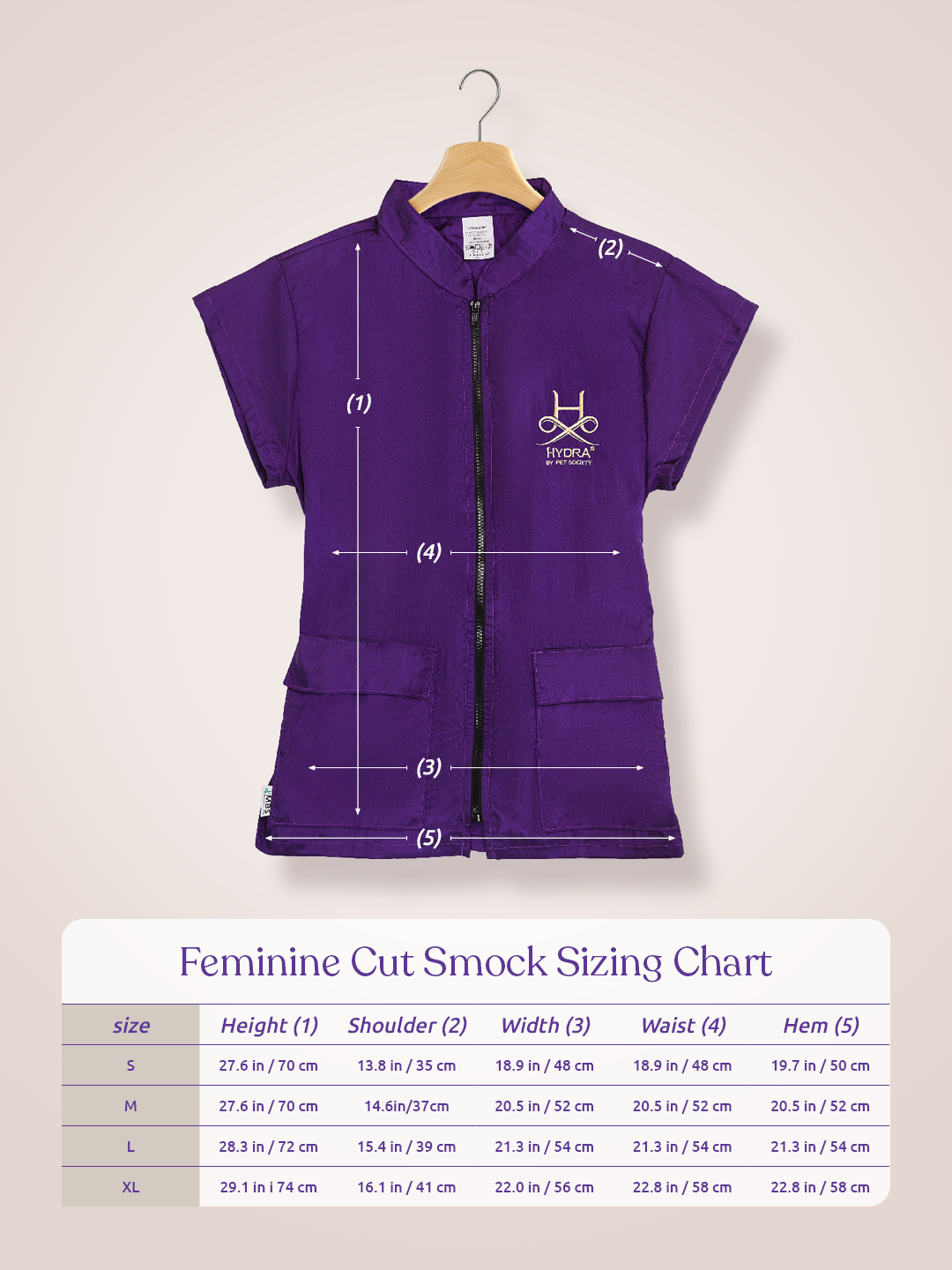 Purple Female Smock By Hydra